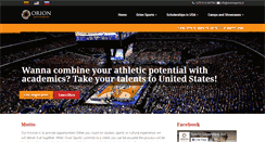 Desktop Screenshot of orionsports.lt